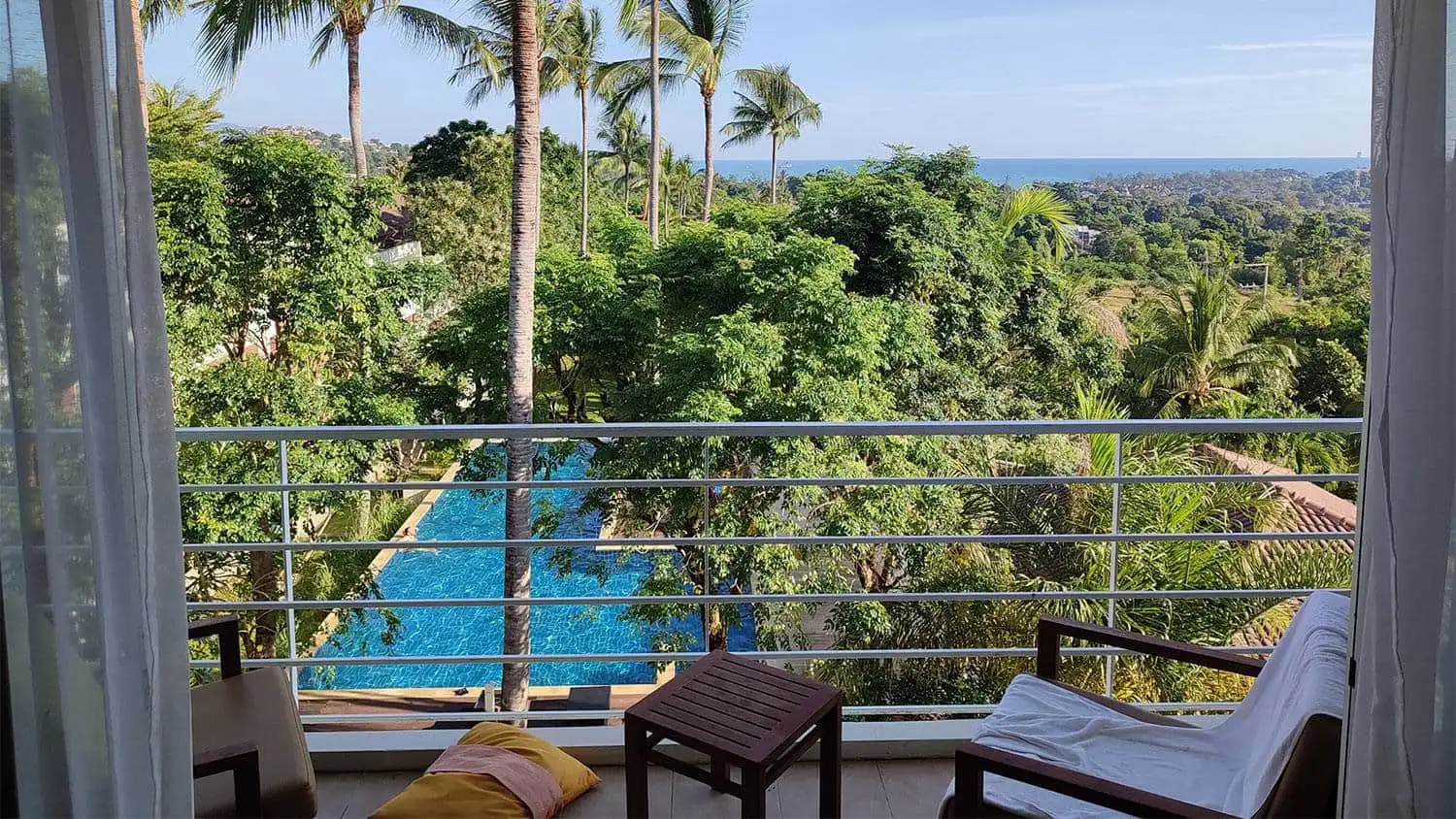 Park Samui resort with pool and tropical gardens
