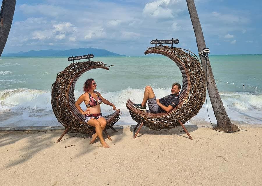 Arthur & Grace — your hosts at Park Samui