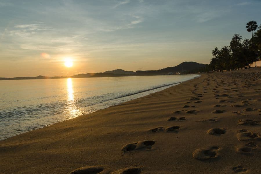 Bophut Beach, Fisherman's Village